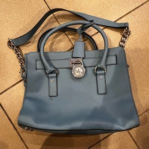 Micheal Kors satchel 
authentic hamilton leather satchel